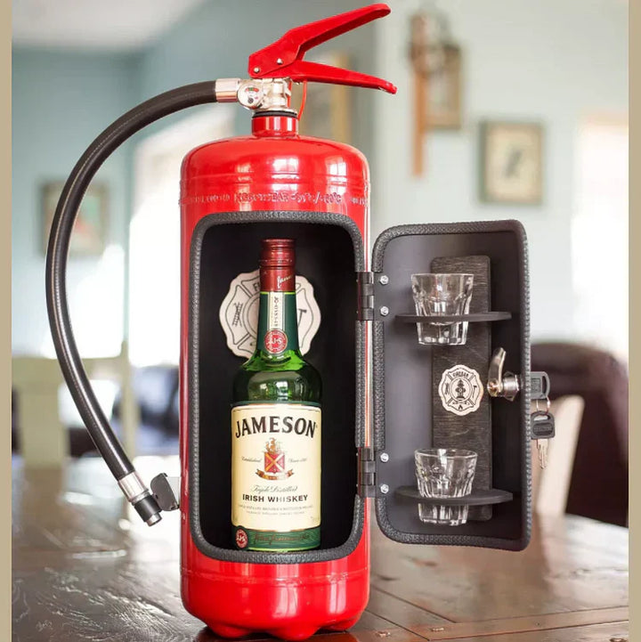 BlazeBar | Fire Extinguisher Liquor Storage