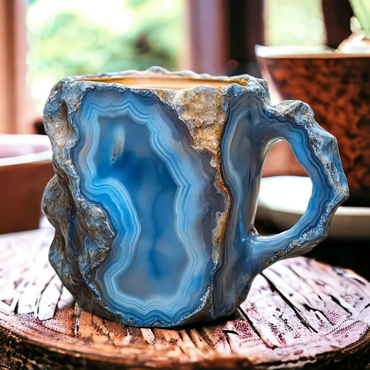 CrystalSip | Mineral Crystal Coffee Mug