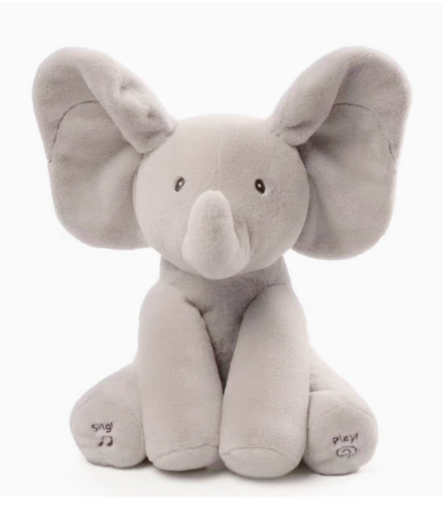 PeekyPal | Peek-a-Boo Talking Elephant Plush Toy